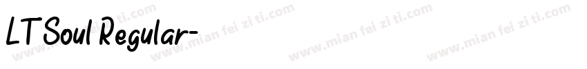 LTSoul Regular字体转换